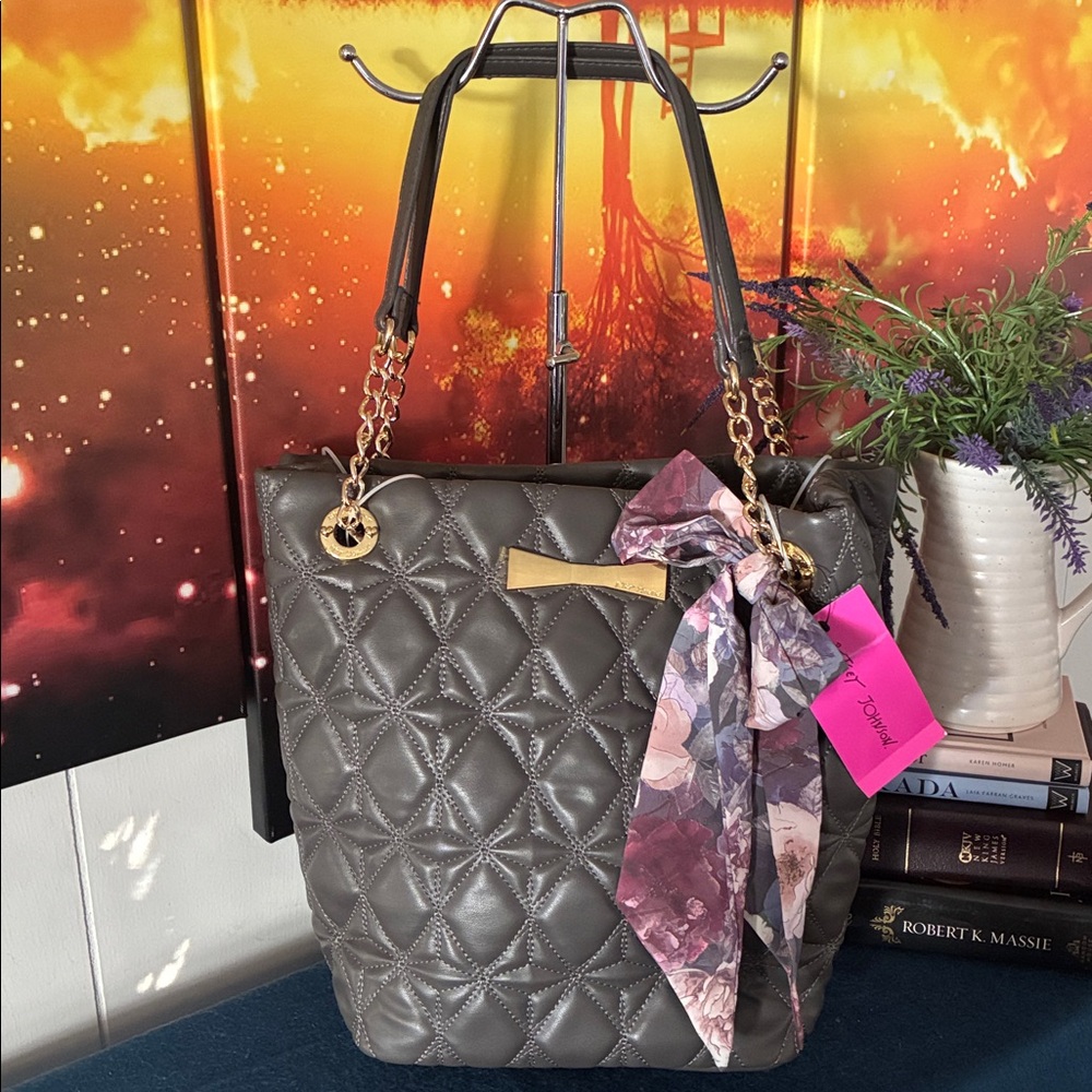 Betsey Johnson Quilted Shoulder Bag